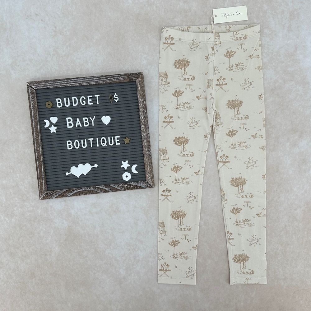 New Rylee + Cru Secret Garden Leggings